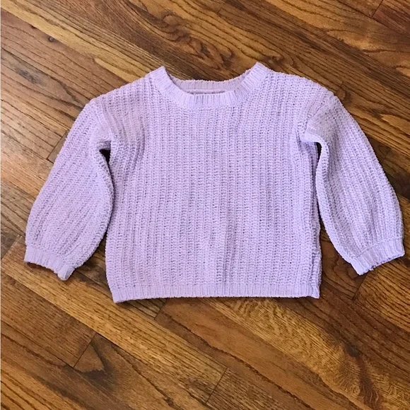 GB Girls Gianni Bini Lavender Knit Pullover Sweater 
Size XS 4 / 5 Extra… - Picture 8 of 12